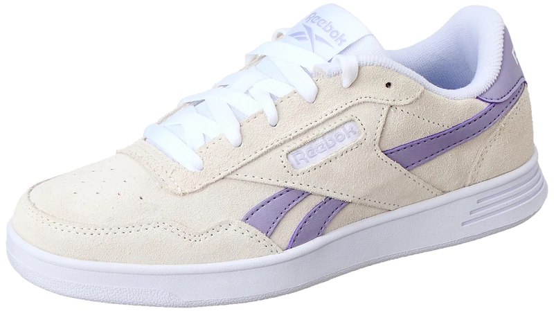 Reebok Court Advance BARELYGREY/BARELYGREY/DUSKPURPLE Female Tennis Shoes - Image 1