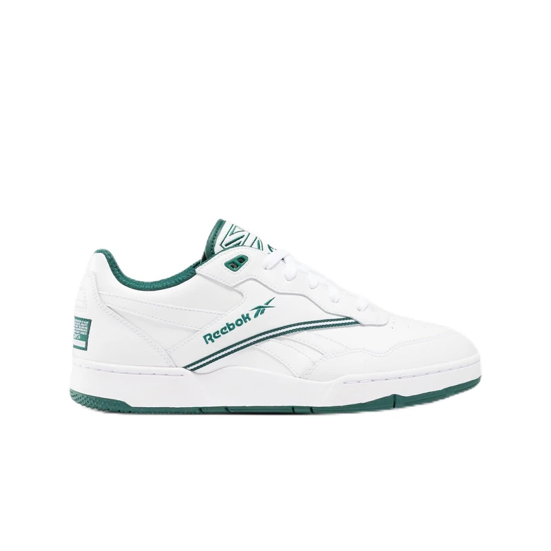 Reebok BB 4000 II White/COLLEGIATEGREEN Unisex Basketball Shoes
