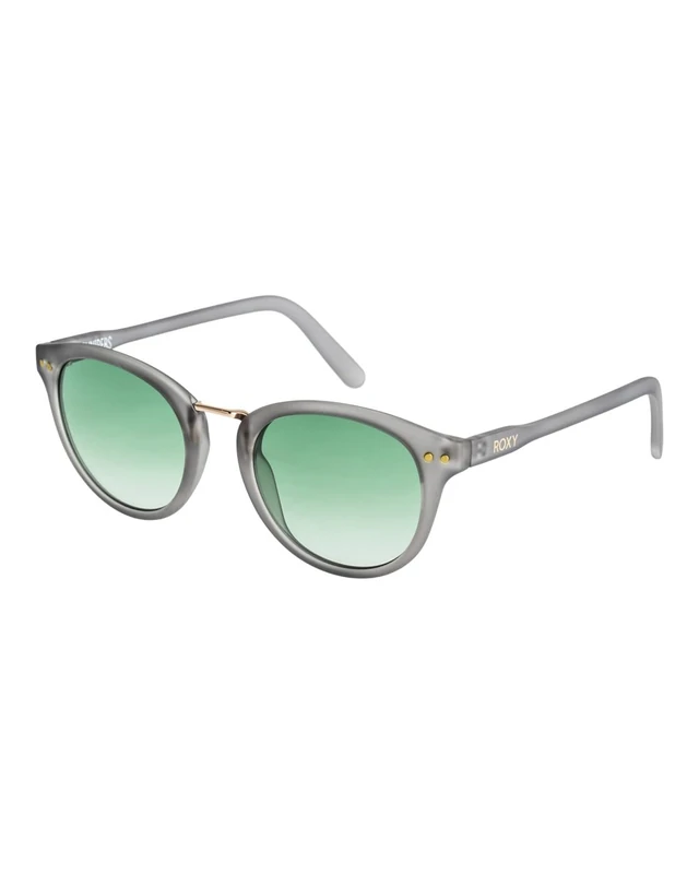 Roxy Women's Junipers Lunettes de Soleil, Crystal Grey/Green Grad, One Size