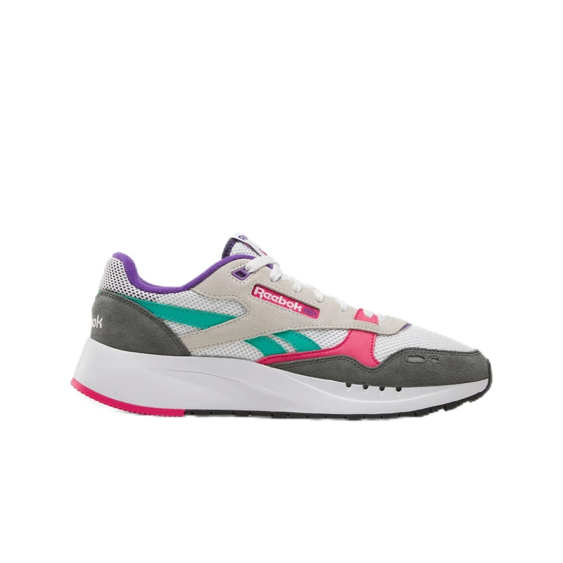 Reebok Classic Leather 2400 Chalk/Grey 5/Bold Pink Unisex Running Shoes