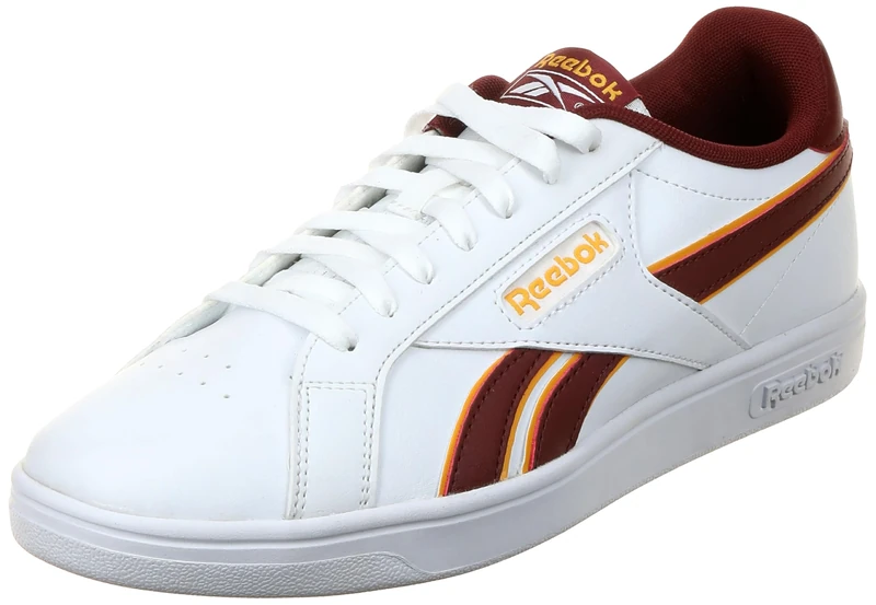 Reebok Court Retro White/RICHMAROON/FIERCEGOLD Unisex Tennis Shoes