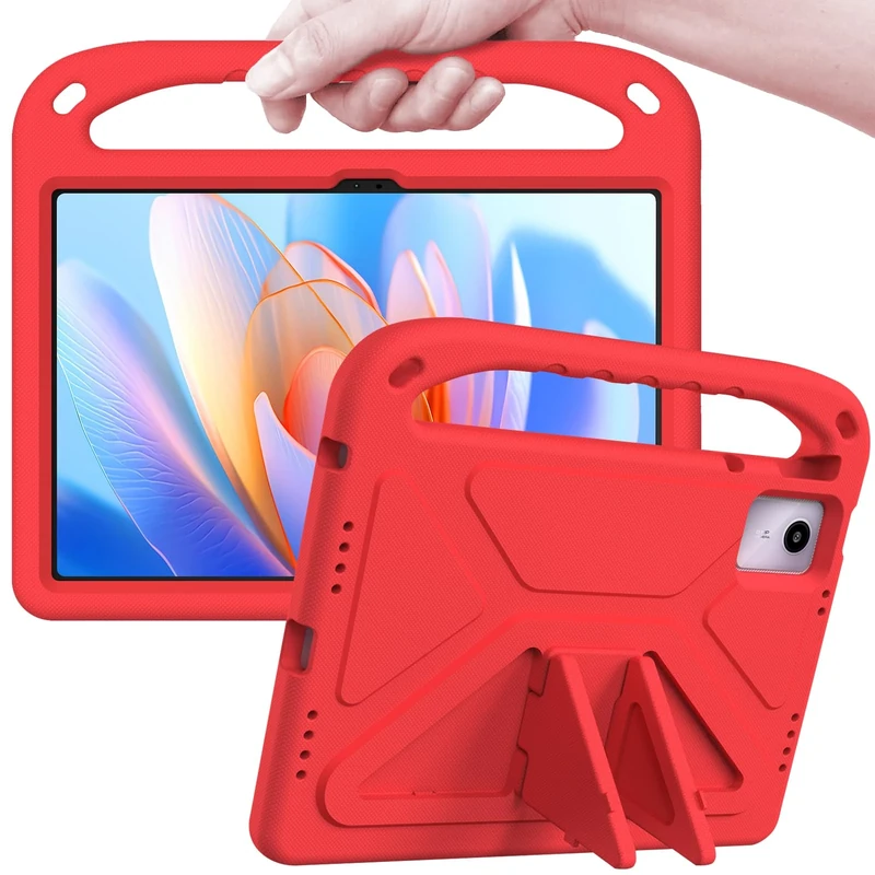 ATOOZ for Lenovo Idea tab 11 2025 /M11 Case 2024, Kids Case Cover With Shockproof Handle Stand for Lenovo M11 Tablet (TB330FU / TB330XU) (Red)