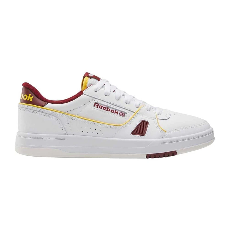 Reebok LT Court White/RICHMAROON/FIERCEGOLD Unisex Tennis Shoes