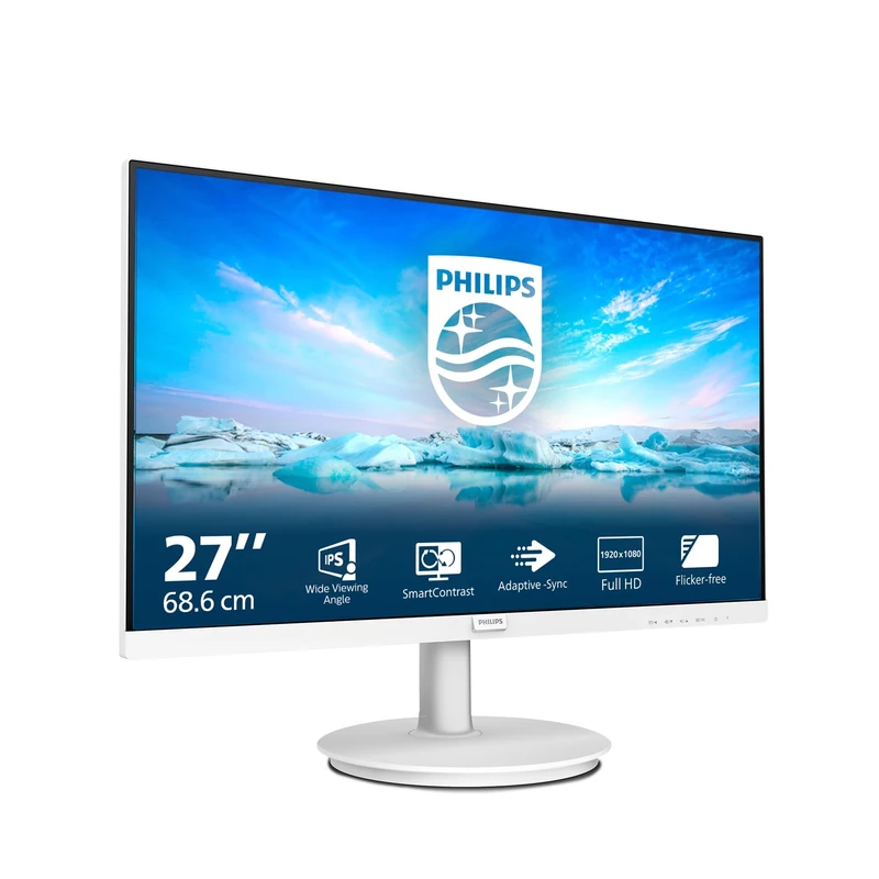 Philips 271V8AW 27-Inch FHD Monitor - 75Hz, Speakers, AdaptiveSync
