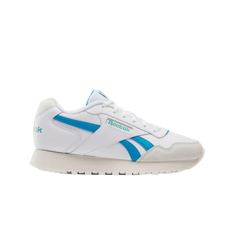 Reebok Glide White/ENGNRDAQUA/UNLSHDGREEN Female Running Shoes