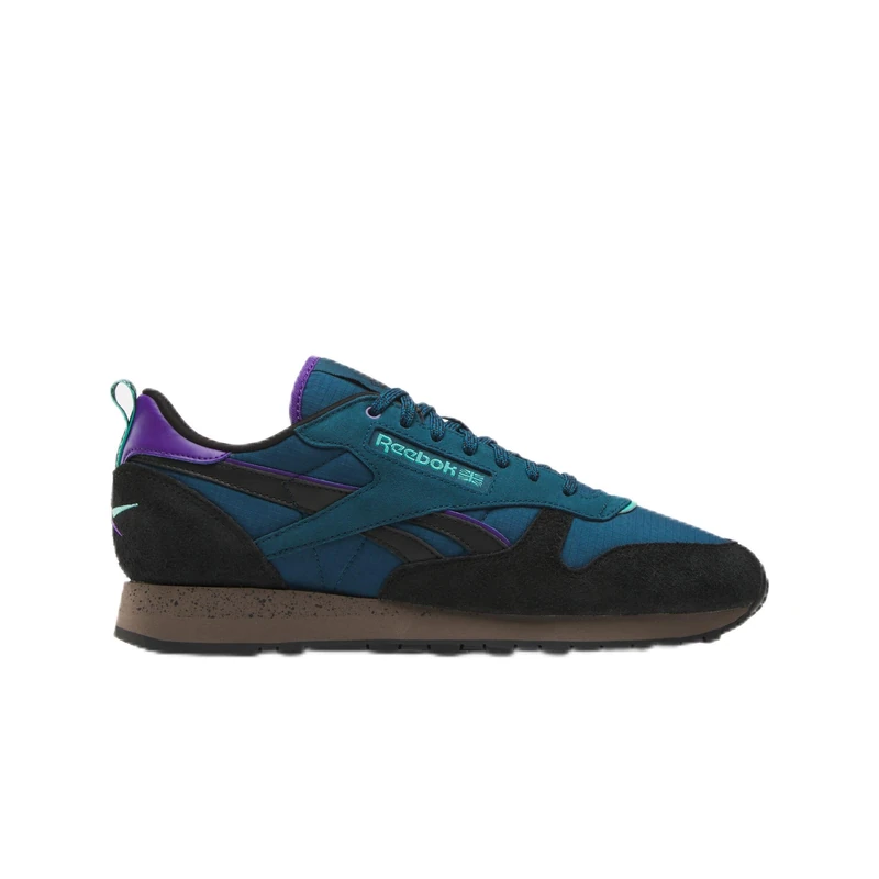 Reebok Classic Leather ESCAPEBLUE/Black/UTILITYBROWN Unisex Running Shoes
