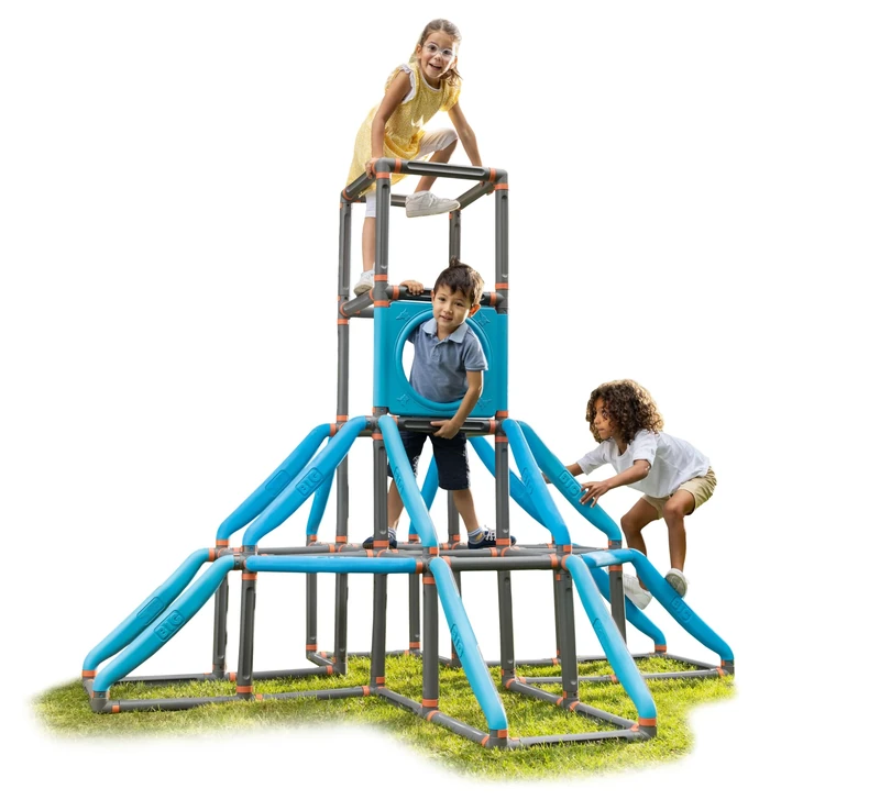 BIG KRAXXL The Giant climbing frame, garden fun for kids. For Children 3+ yrs. Holds 100kg. Easy assemble. Great for physical activity and motor skills. 140cm high and multiple combinations possible