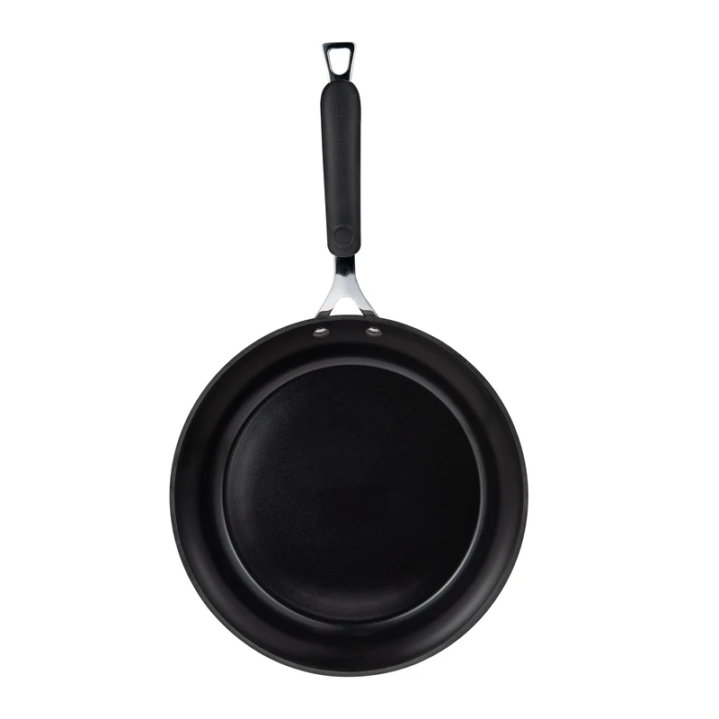 Bergner Excalibur Gray - 28 cm Frying Pan - Made Forged Aluminium - Inner Ceramic Coating - Outer Grey Dismantled - Induction Point - Iron Handle Wrapped in Silicone