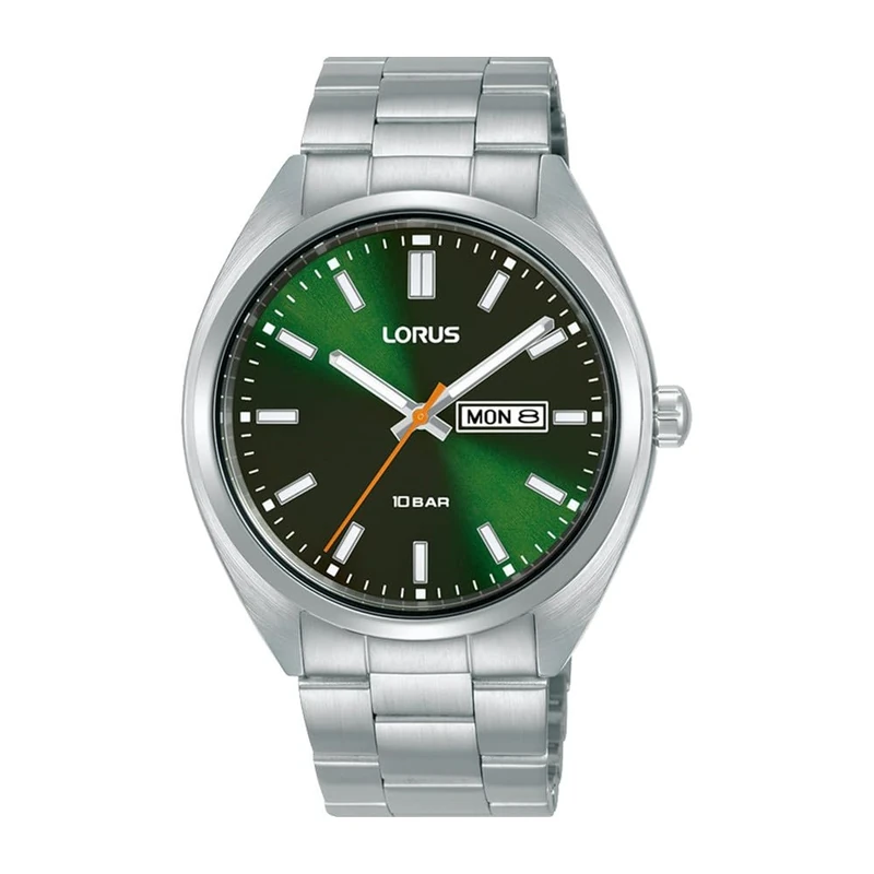 Lorus RH367AX9 Men's Analogue Quartz Watch with Stainless Steel Strap, Silver
