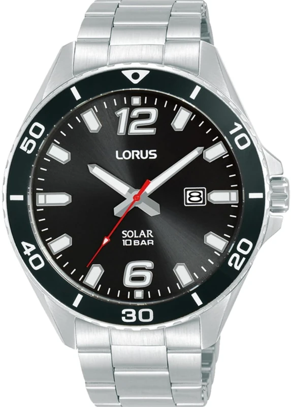 Lorus Men Analog Quartz Watch with Stainless Steel Strap RX359AX9