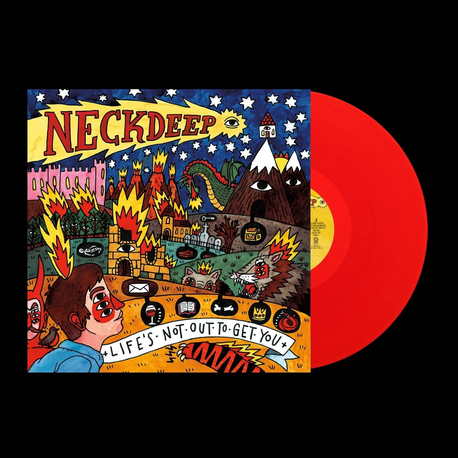 Life'S Not Out to Get You (Blood Red Vinyl) [VINYL]