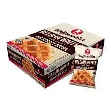 Wafflemeister Belgian Sugar Pearls Waffles Packets - 28x90g (2.52kg) | Irresistible Gourmet Waffles | On-The-Go Indulgence | Satisfy Your Cravings Anytime | Irresistibly Delicious