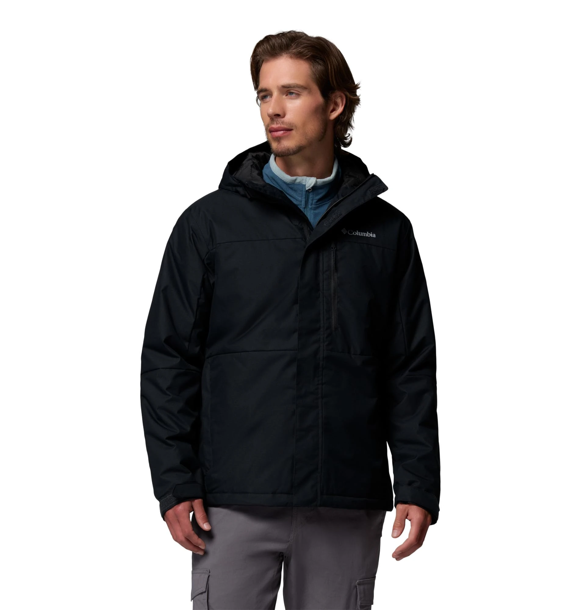 Columbia Men's Hikebound 2 Insulated Jacket, Winter Jacket, Black, Small
