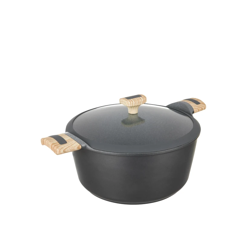 KASANOVA Evolution Non-Stick Casserole Induction Saucepan High Quality Casserole with Lid Suitable for All Hobs (28 cm Saucepan
