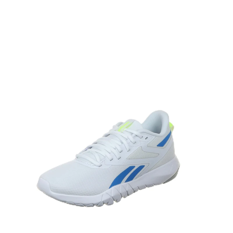 Reebok FLEXAGON Force 4 Footwear White/Kinetic Blue/Digital Lime Male Training Shoes - Image 1