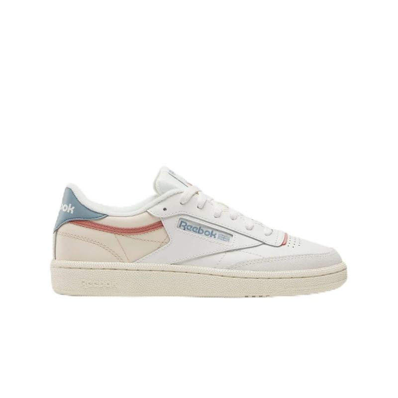 Reebok Club C 85 Chalk/VINTAGECHALK/SOFTSLATE Female Tennis Shoes White - Image 1
