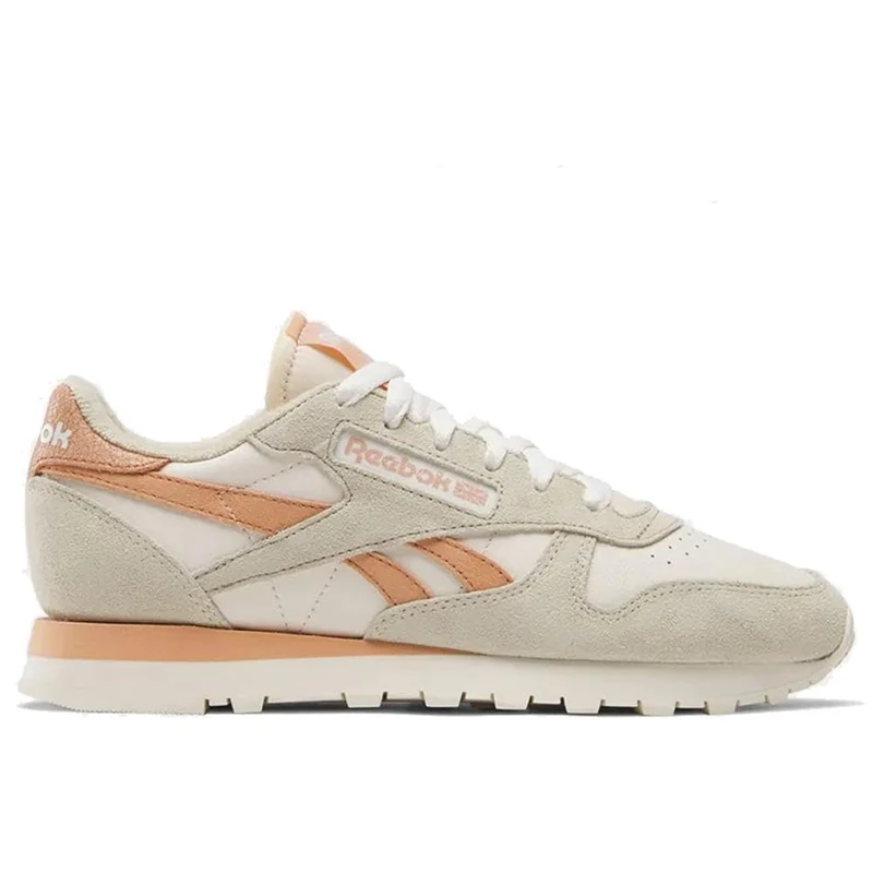 Reebok Classic Leather Vintage Chalk/Classic Beige/Clay Female Running Shoes - Image 1