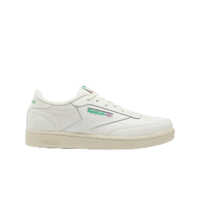 Reebok Club C Chalk/Chalk/GLEGRN Male Tennis Shoes