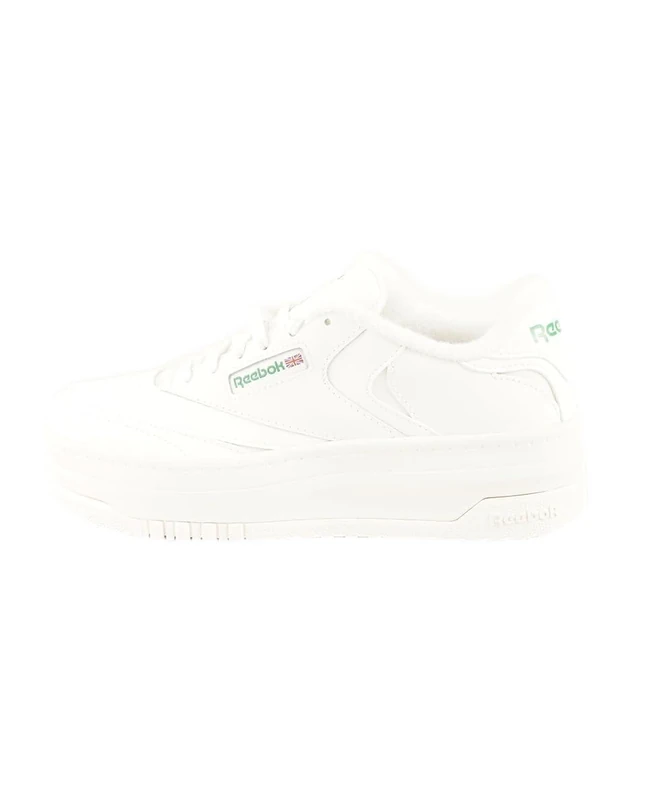 Reebok Club C Extra Chalk/Chalk/GLEGRN Female Tennis Shoes