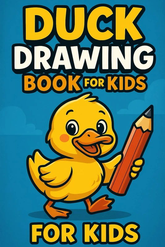 Duck Drawing Book For Kids