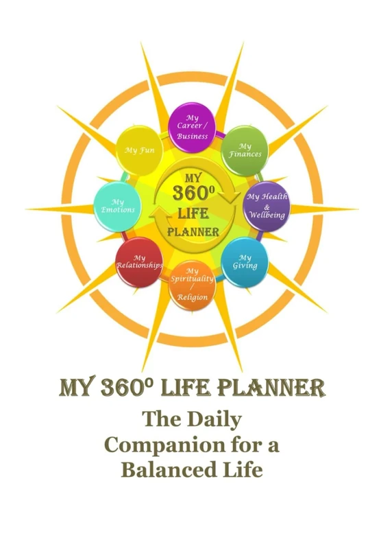 My 360-Degree Life Planner: Your daily companion for a balanced life.