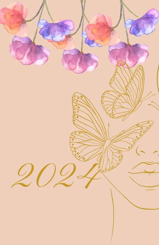 2024 Daily Planner with Journaling | Neutral Aesthetic | HARDCOVER 5.5x8.5: Ultimate Productivity and Organization