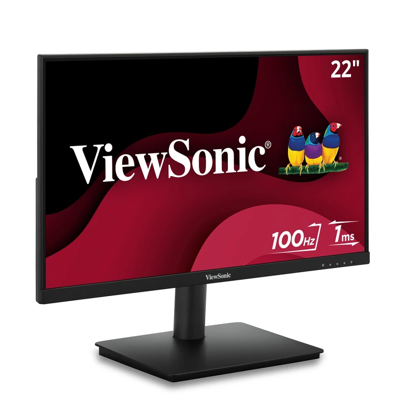 ViewSonic VA220-H 22" FHD SuperClear MVA LED Monitor with VGA and HDMI, frameless design
