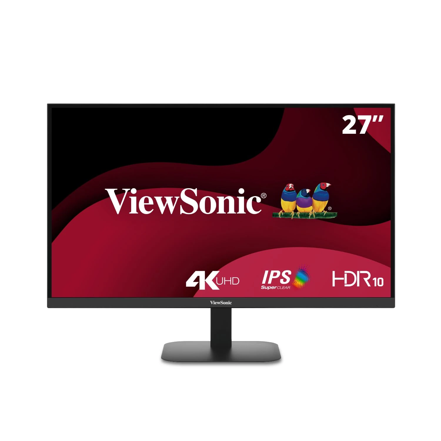 ViewSonic VA2708-4K-HD 27" 4K UHD SuperClear IPS LED Monitor with HDMI, DipsplayPort, 60Hz, HDR10