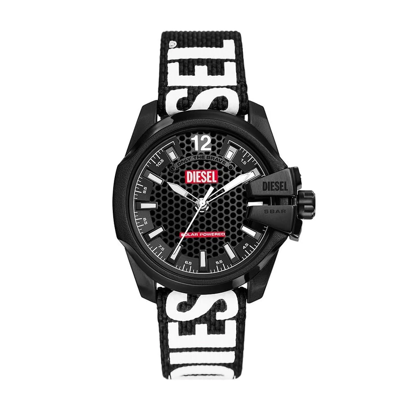 Diesel Men's Watch Baby Chief Three-Hand, Black Castor Oil, DZ4653 - Image 1