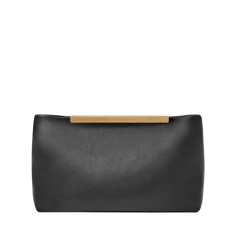 Fossil Women's Penrose Smooth Cowhide Leather Large Pouch Clutch, ZB11027001