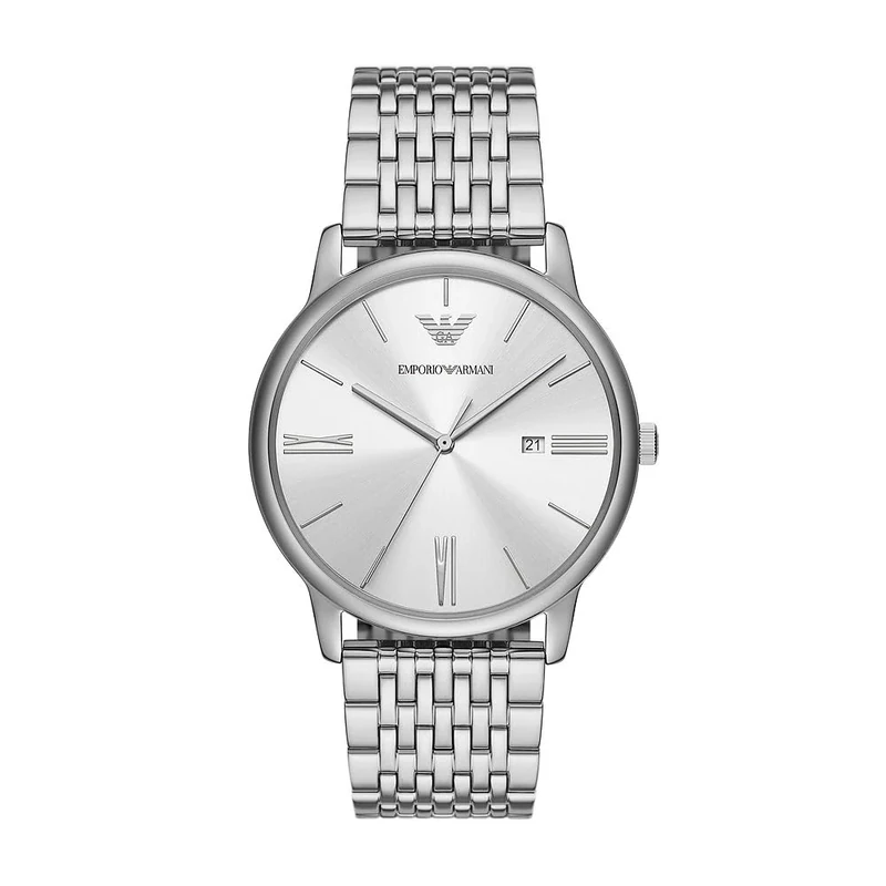 Emporio Armani Men's Watch Three-Hand Date, Stainless Steel, AR11599