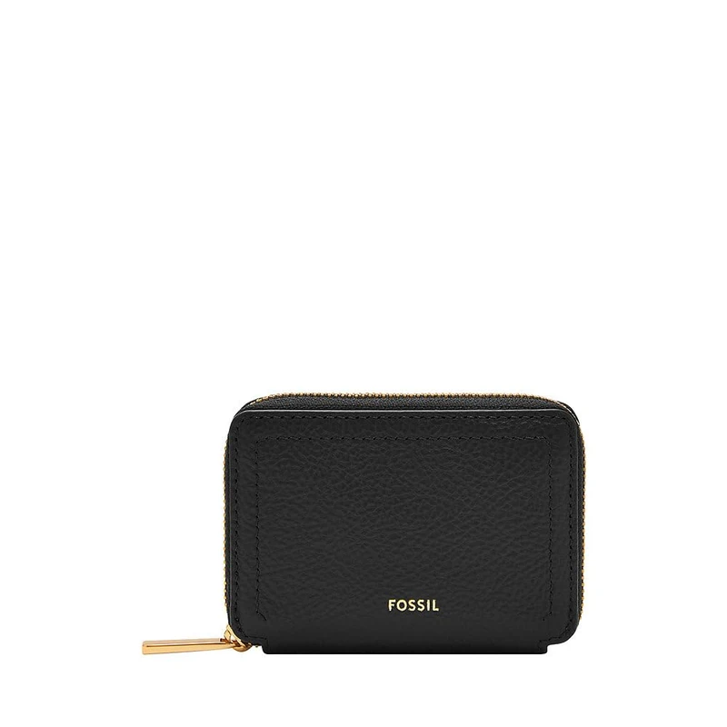 Fossil Women's Logan LiteHide™ Leather Zip Around Card Case, SL10045001