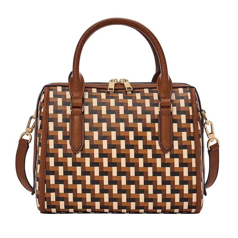 Fossil Women's Williamson Polyurethane Coated Fabric Satchel, ZB11019249 - Image 1