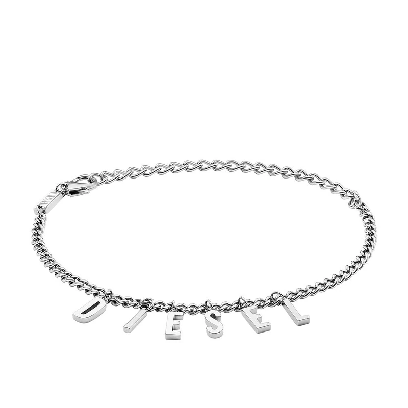 Diesel Unisex Stainless Steel Chain Bracelet/Anklet, DX1493040