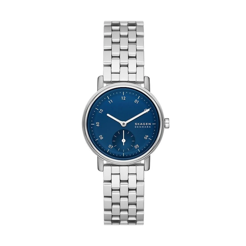 Skagen Women's Watch Kuppel Lille Two-Hand Sub-Second, Silver Stainless Steel, SKW3129
