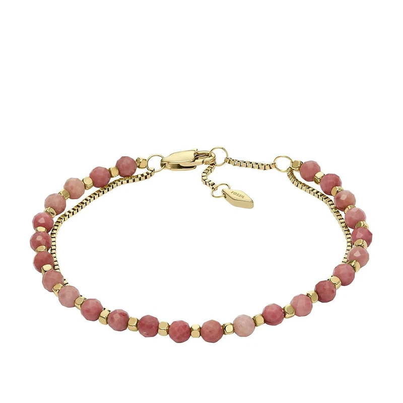 Fossil Women's Semi precious beads with lobster clasp closure bracelet