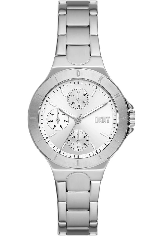 DKNY Women's Watch Chambers Multifunction, Stainless Steel, NY6678