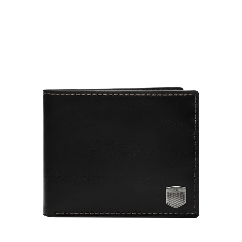 Fossil Men's Hayes Leather Bifold with Flip ID, ML4647001