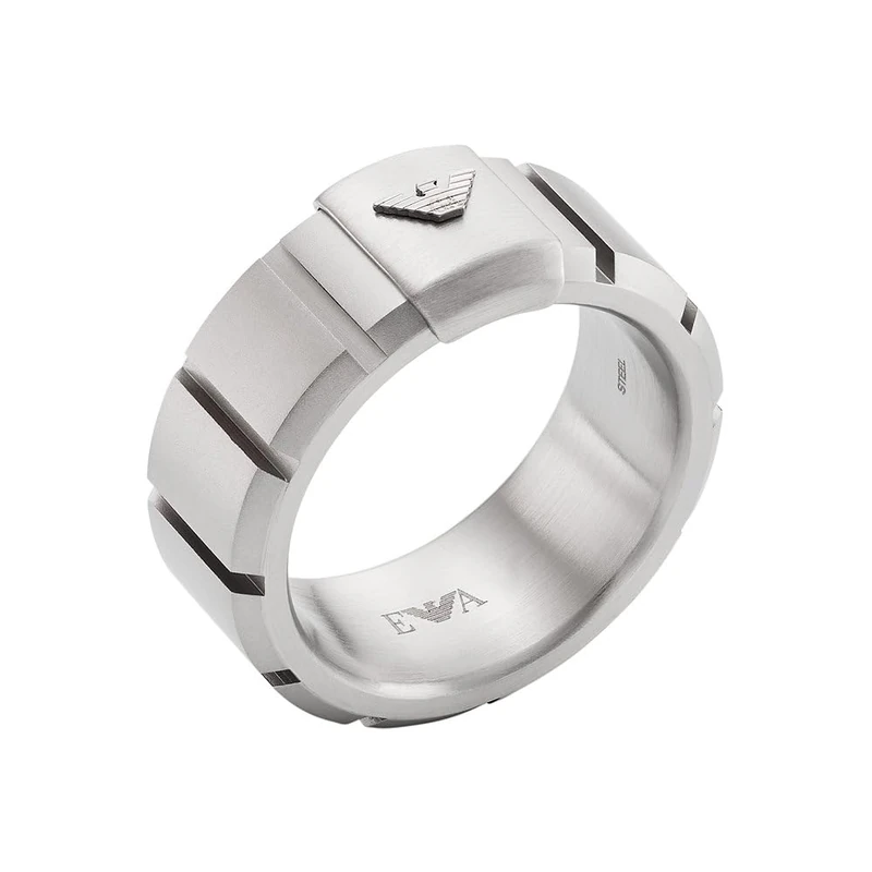 Emporio Armani Men's Stainless Steel Band Ring, EGS308104011