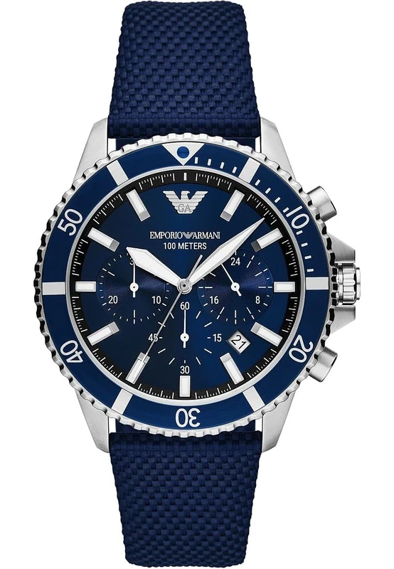 Emporio Armani Men's Watch Chronograph, Stainless Steel, AR11588