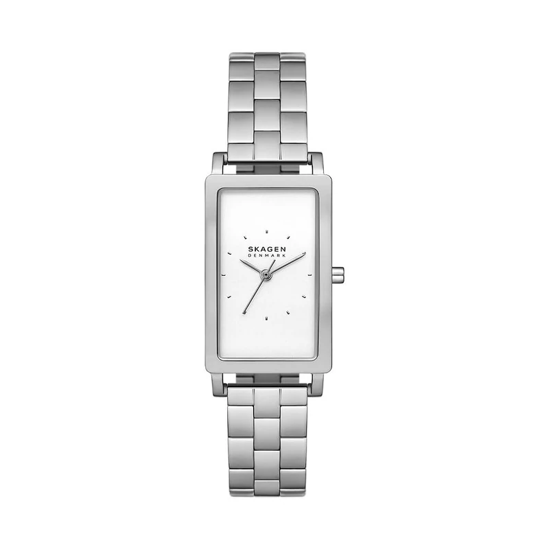 Skagen Women's Watch Hagen Three-Hand, Silver Stainless Steel, SKW3130