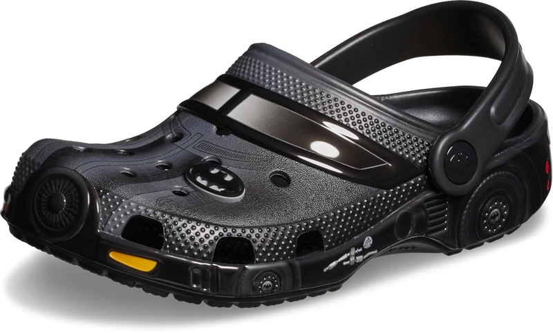 Crocs Unisex Kids Clog,Batman Batmobile Classic Clog K,Black,11 UK Child - Image 1