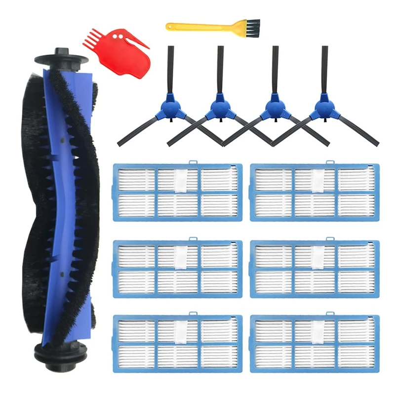 MARKELL - Main Brush, Side Brush, HEPA Filter, Compatible with DK600 Robot Vacuum Cleaner Accessories - Image 1