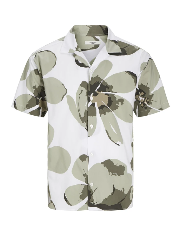 JACK & JONES Men's Relaxed Fit Shirt, Overland Trek/Fit: Relaxed fit, S