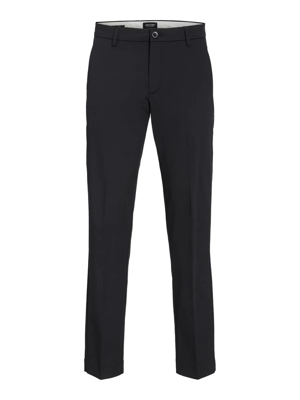 JACK & JONES Men's Jpstkane Jjotis Chino Noos Chino Trousers, Black, 29 W/30 L - Image 1