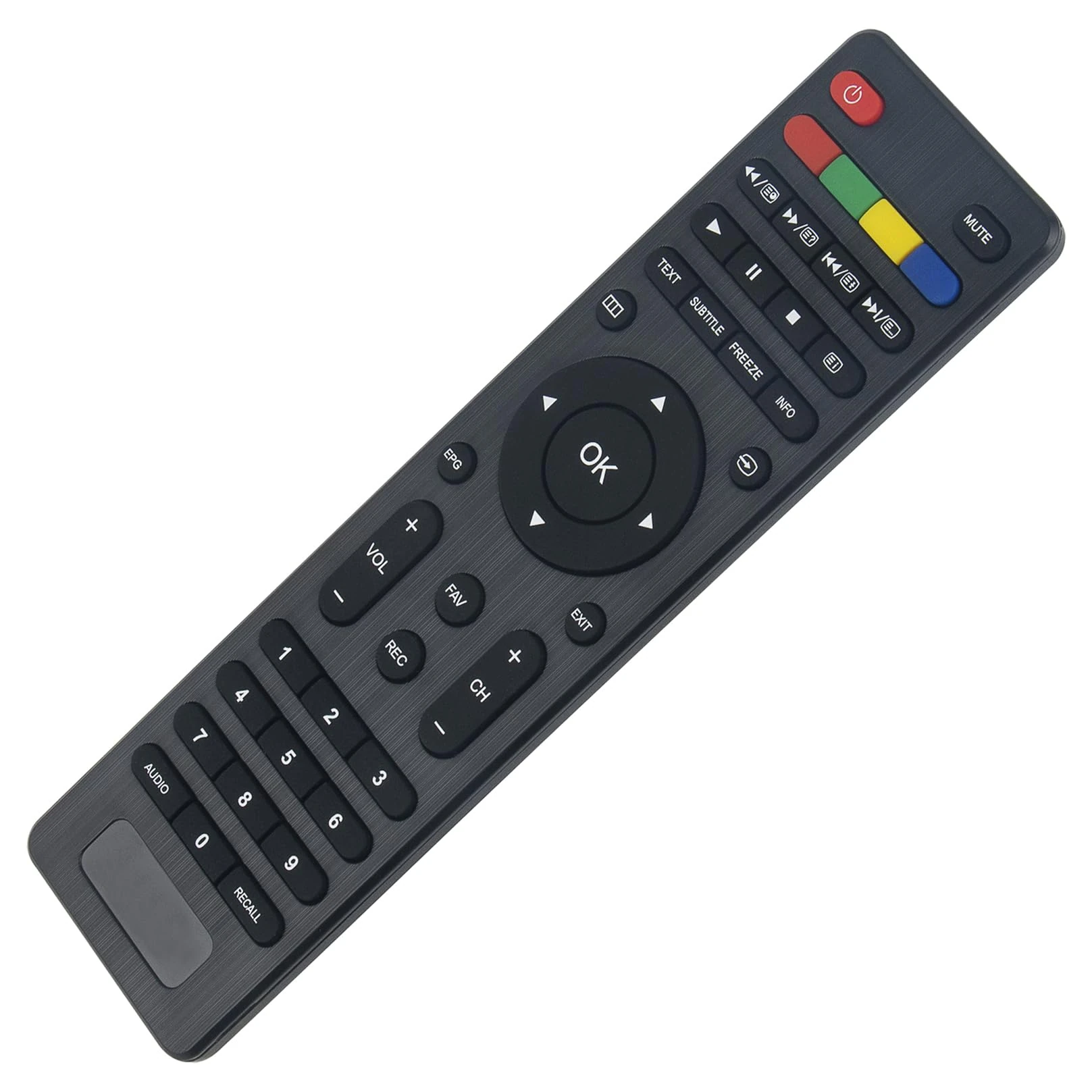 ALLIMITY Remote Control Replacement fit for POLAROID TV P32D100 P22D100 P50D100 MHDV4233-U4 P32RN0117J MHDV4933-U4 P32RN0117K MHDV5533-U4 P40FN0038K MSDV3233-U3 P42FN0117J