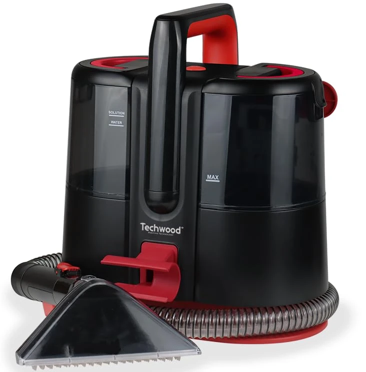 Techwood TAN-6055 limpiador de alfombras Carpet Cleaner, Black
