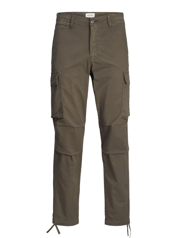 Jack & Jones Men's Cargo Trousers, Wren, 31 W/32 L - Image 1