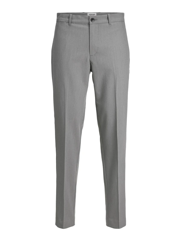 JACK & JONES Jpstace Jjleo Chino Noos, Grey Melange, 36 W/34 L