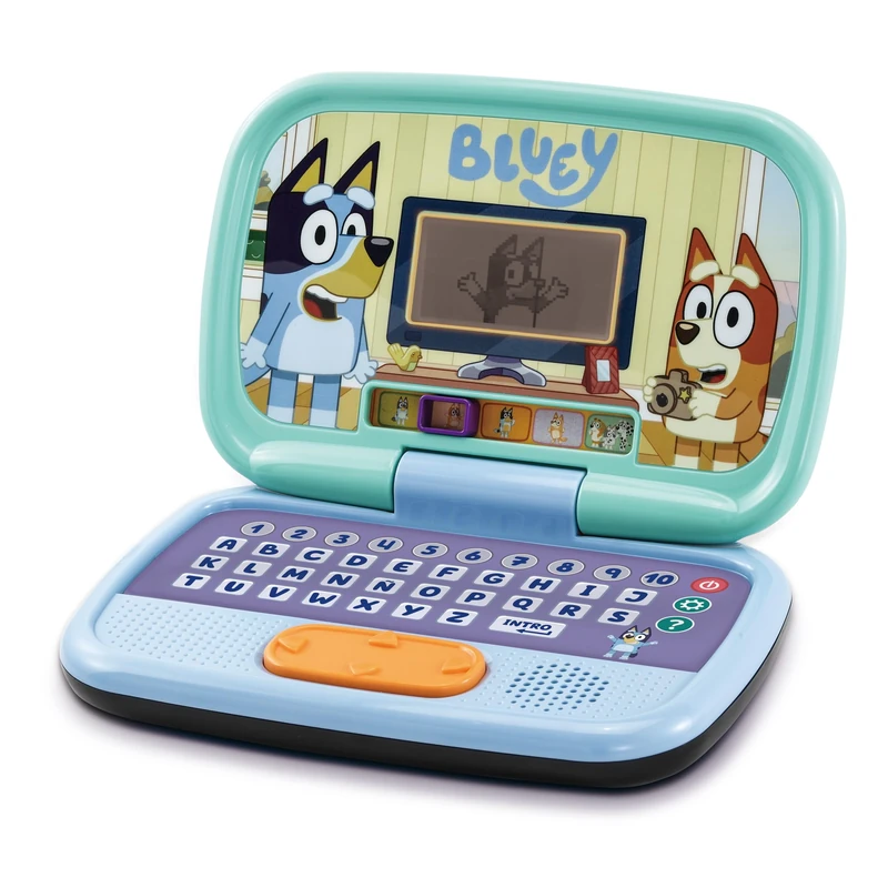 VTech - Bluey activities computer, Children's computer with backlit screen, 10 Educational Activities and Games, Gift for children from 3 to 7 years, Spanish Content